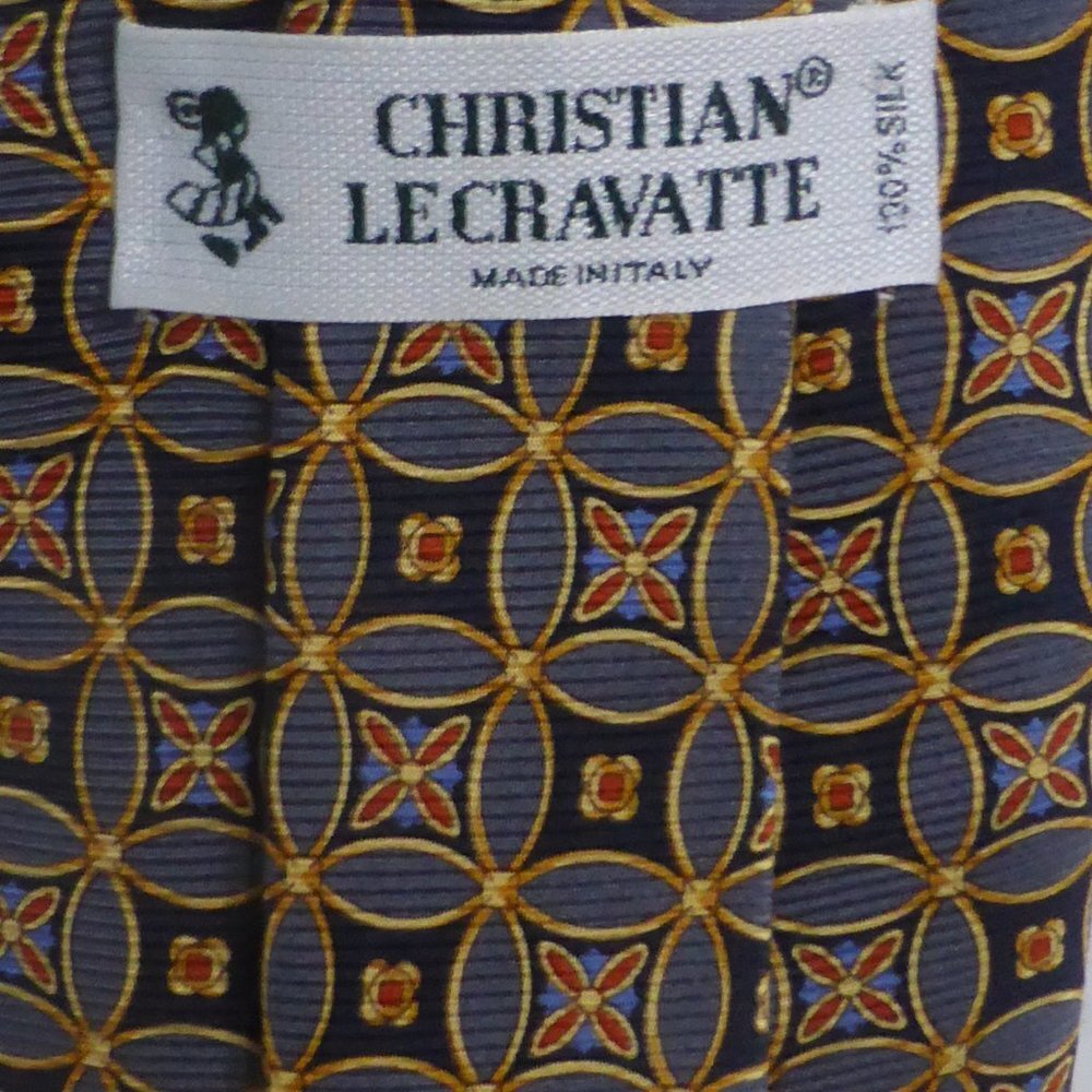 Christian LeCravatte, 100% necktie, Made In Italy, mint condition